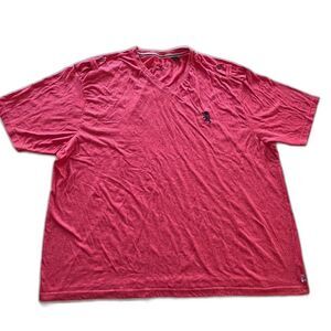 Lions Crest mens t-shirt red Brightne English Laundry casual sport plus size 4X